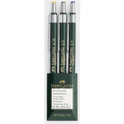 Faber-Castell, Matite, Caso di 3 TK-Fine (0.35 mm, HB, 3x) Faber-Castell, Matite, Caso di 3 TK-Fine (0.35 mm, HB, 3x)