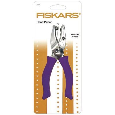 Fiskars Fustellatrice decorativa, Motivo a mano Punch Fiskars Fustellatrice decorativa, Motivo a mano Punch