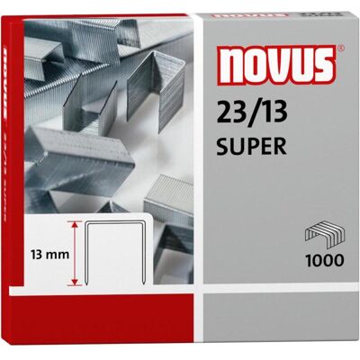 Novus, Chiodi e punti metallici per graffettatrice, Graffette Novus, Chiodi e punti metallici per graffettatrice, Graffette