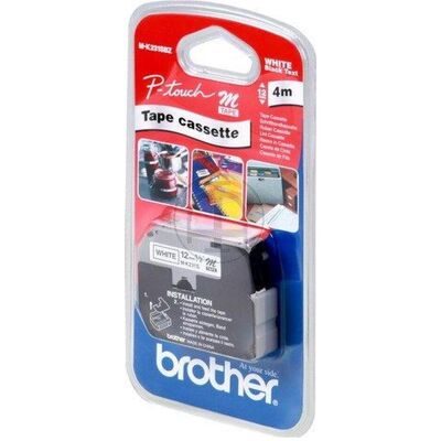 Brother Nastro di marcatura, M-K231sbz (1.20 cm, Grigio) Brother Nastro di marcatura, M-K231sbz (1.20 cm, Grigio)