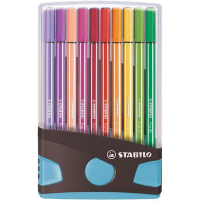 Penna a feltro STABILO Pen 68 - Multicolore Set da 20 Penna a feltro STABILO Pen 68 - Multicolore Set da 20