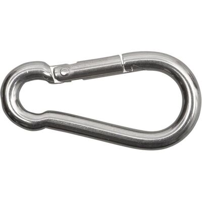 SWG Modello 680 304 008 80 Moschettone in acciaio inossidabile - 80mm x 8mm SWG Modello 680 304 008 80 Moschettone in acciaio inossidabile - 80mm x 8mm