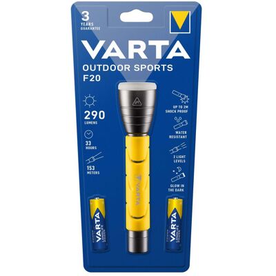 Varta Torcia, LED Sport all'aperto (16 cm, 235 lm) Varta Torcia, LED Sport all'aperto (16 cm, 235 lm)