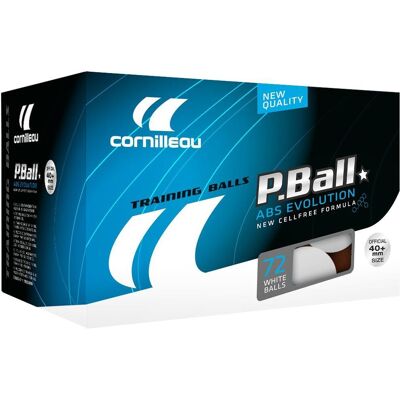 Palline ping pong Cornilleau ABS Evolution 72 - Bianche Palline ping pong Cornilleau ABS Evolution 72 - Bianche