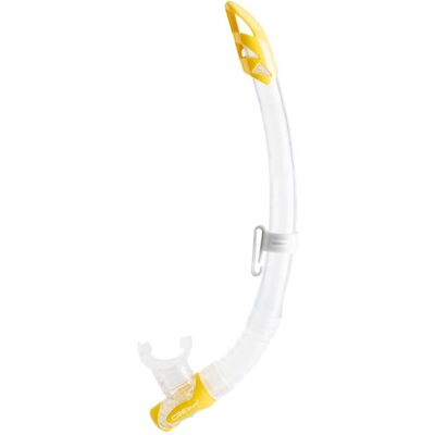 Tubo da Snorkel Cressi Gamma - Immersione, Trasparente, Giallo Tubo da Snorkel Cressi Gamma - Immersione, Trasparente, Giallo