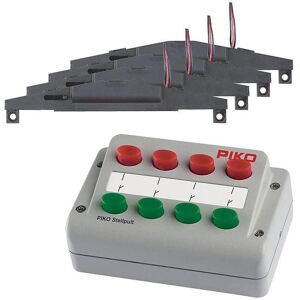 Piko Set di azionamento dei deviatoi (4x) + pannello di controllo Piko Set di azionamento dei deviatoi (4x) + pannello di controllo