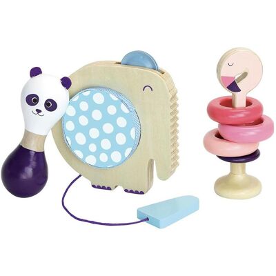 Vilac Set di musica per bambini (Francese, Inglese, Italiano, Tedesco) Vilac Set di musica per bambini (Francese, Inglese, Italiano, Tedesco)
