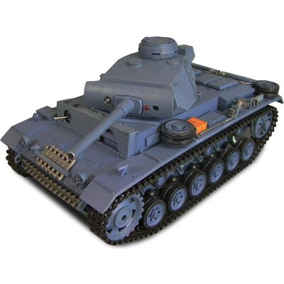 Amewi Panzerkampfwg III R&S/2.4GHZ QC Control Edition (RTR pronto all'uso) Amewi Panzerkampfwg III R&S/2.4GHZ QC Control Edition (RTR pronto all'uso)