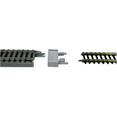 Connettore binari Rokuhan - Plastica flessibile, facile da collegare, clip rinforzati Connettore binari Rokuhan - Plastica flessibile, facile da collegare, clip rinforzati