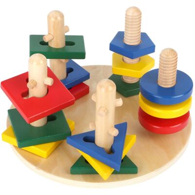Small foot Torri motoriche - Gioco in legno 15 pezzi - Germania Small foot Torri motoriche - Gioco in legno 15 pezzi - Germania