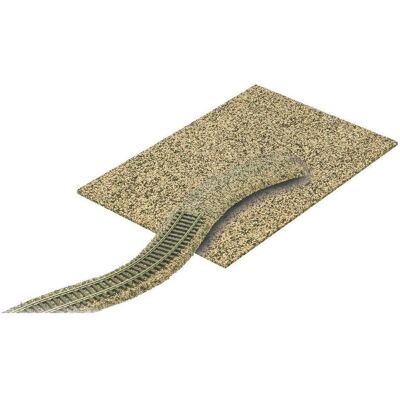 Busch 7506 n Massicciata - Accessorio modello ferroviario - 300 x 200 x 3 mm Busch 7506 n Massicciata - Accessorio modello ferroviario - 300 x 200 x 3 mm