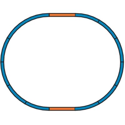 Piko H0 A-Track 55300 Supplementary Se (Traccia H0) Piko H0 A-Track 55300 Supplementary Se (Traccia H0)