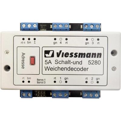 Viessmann 5280 Decodifica degli interruttori e dei deviatoi Viessmann 5280 Decodifica degli interruttori e dei deviatoi