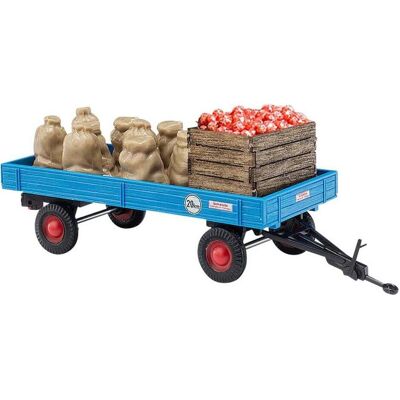 Busch 44995 H0 Rimorchio con carico di mele Busch 44995 H0 Rimorchio con carico di mele