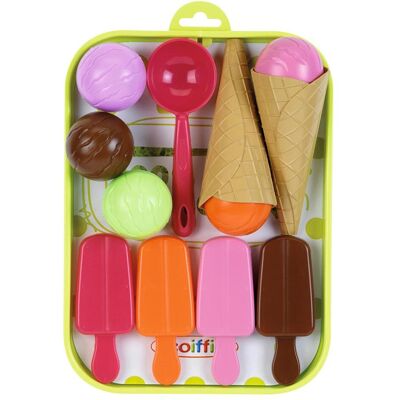 Ecoiffier, Accessori supermercato giocattolo, Chef Ijsset Ecoiffier, Accessori supermercato giocattolo, Chef Ijsset