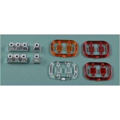 Fari posteriori universali 1:14 - Accessori per auto RC Fari posteriori universali 1:14 - Accessori per auto RC