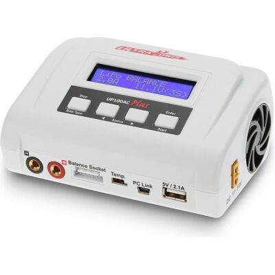 Swaytronic UP100AC Plus, Caricatore RC, Grigio Swaytronic UP100AC Plus, Caricatore RC, Grigio