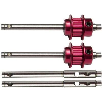 Align 470L Albero del rotore di coda con trasmissione a cinghia in metallo Align 470L Albero del rotore di coda con trasmissione a cinghia in metallo