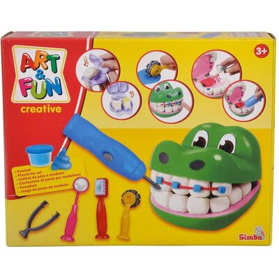 Simba Toys 106324426 - Gioco d'Arte e Manualità - Gioco di Dentista Creativo Simba Toys 106324426 - Gioco d'Arte e Manualità - Gioco di Dentista Creativo