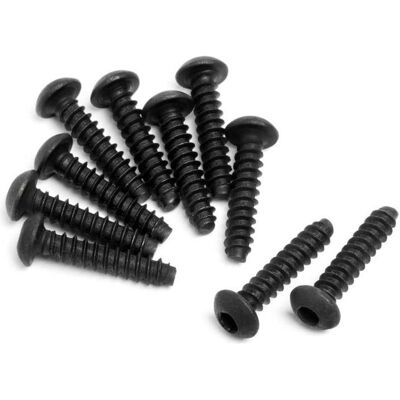 HPI, Viti, TP. VITE A TESTA DI PULSANTE M3x14mm (10pz) (10 Viti per pezzo) HPI, Viti, TP. VITE A TESTA DI PULSANTE M3x14mm (10pz) (10 Viti per pezzo)