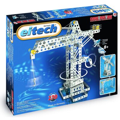 Kit di costruzione in metallo Eitech - Ponte gru, 3+ modelli Kit di costruzione in metallo Eitech - Ponte gru, 3+ modelli
