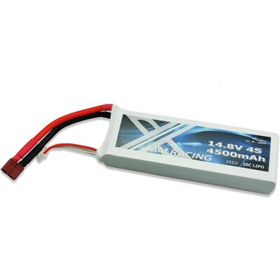 Amewi Batteria 4S 14.8V 4500mAh 20C Hardcase, DEANS (4500 mAh, 14.80 V) Amewi Batteria 4S 14.8V 4500mAh 20C Hardcase, DEANS (4500 mAh, 14.80 V)