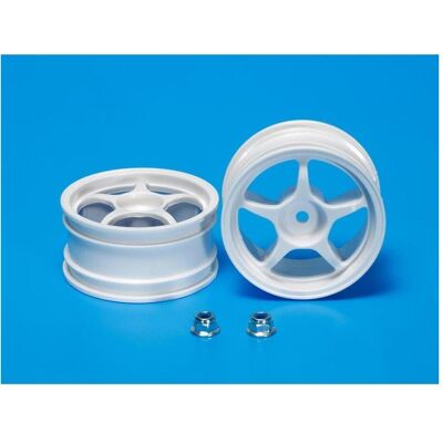Ruote da corsa TAMIYA 53232 - Compatibili con TA02/TA03/TT01/TA04S Ruote da corsa TAMIYA 53232 - Compatibili con TA02/TA03/TT01/TA04S