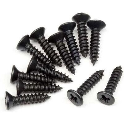 HPI Pallottola TP. Vite a testa piatta M2.6x12mm (12pcs) HPI Pallottola TP. Vite a testa piatta M2.6x12mm (12pcs)