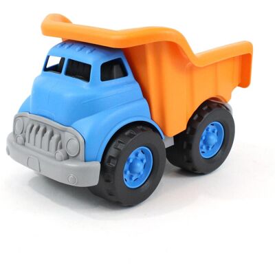 Green Toys Camion Ribaltabile Blu/Arancione - Giocattolo Green Toys Camion Ribaltabile Blu/Arancione - Giocattolo