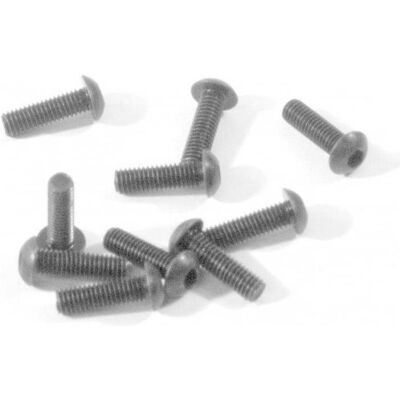 HPI, Viti, M3x10mm 10 pezzi (per 4) (10 Viti per pezzo) HPI, Viti, M3x10mm 10 pezzi (per 4) (10 Viti per pezzo)