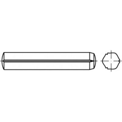 TOOLCRAFT TO-5437731 - Spina cilindrica - Acciaio - 12 mm - 25 pezzi TOOLCRAFT TO-5437731 - Spina cilindrica - Acciaio - 12 mm - 25 pezzi