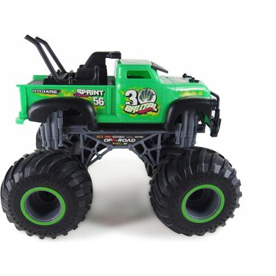 Amewi Crazy Monster Truck elettrico spazzolato 2WD 1:16 RTR verde (RTR pronto all'uso) Amewi Crazy Monster Truck elettrico spazzolato 2WD 1:16 RTR verde (RTR pronto all'uso)