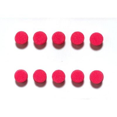 Tamiya Boccola in schiuma rossa per il differenziale Tamiya Boccola in schiuma rossa per il differenziale