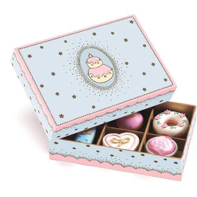 Djeco, Accessori supermercato giocattolo, Gioco di ruolo della principessa della torta Djeco, Accessori supermercato giocattolo, Gioco di ruolo della principessa della torta
