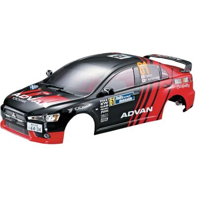killerbody Corpo Mitsubishi Lancer Evo X 190mm Rally-racing killerbody Corpo Mitsubishi Lancer Evo X 190mm Rally-racing