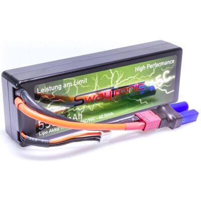 Swaytronic HC 2S 7.4V 5500mAh 45C/90C EC5 (5500 mAh, 7.40 V) Swaytronic HC 2S 7.4V 5500mAh 45C/90C EC5 (5500 mAh, 7.40 V)