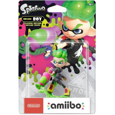 Nintendo amiibo Splatoon Inkling Boy (verde neon) (3DS, Switch, Wii U), Altri accessori gaming, Multicolore Nintendo amiibo Splatoon Inkling Boy (verde neon) (3DS, Switch, Wii U), Altri accessori gaming, Multicolore