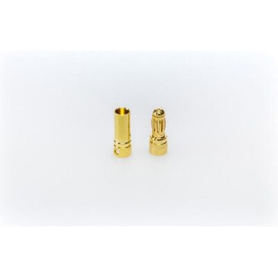 Swaytronic Sistema di connettori LiPo 3,5 mm placcati in oro 10 coppie Swaytronic Sistema di connettori LiPo 3,5 mm placcati in oro 10 coppie