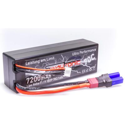 Swaytronic HC 3S2P 11.1V 7200mAh 70C/140C EC5 (7200 mAh, 11.10 V) Swaytronic HC 3S2P 11.1V 7200mAh 70C/140C EC5 (7200 mAh, 11.10 V)