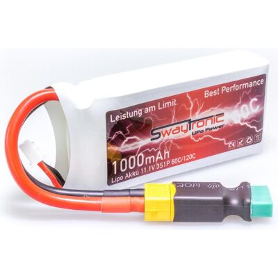 Swaytronic Sway-MX 3S (1000 mAh, 11.10 V) Swaytronic Sway-MX 3S (1000 mAh, 11.10 V)