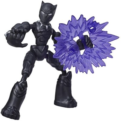 Hasbro Marvel Avengers Bend And Flex Black Panther Figure Hasbro Marvel Avengers Bend And Flex Black Panther Figure