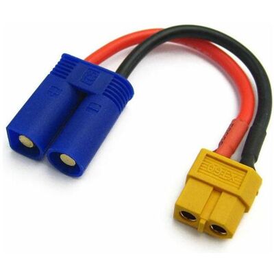 Swaytronic Cavo adattatore XT60 femmina a EC5 maschio Swaytronic Cavo adattatore XT60 femmina a EC5 maschio
