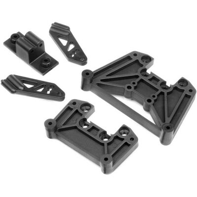 HPI Brama 10b Set di montaggio dell'ala della torre d'urto HPI Brama 10b Set di montaggio dell'ala della torre d'urto
