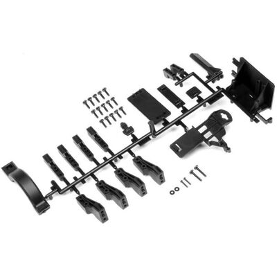 HPI Set di montaggio/copertura della scatola della batteria Savage Flux HPI Set di montaggio/copertura della scatola della batteria Savage Flux