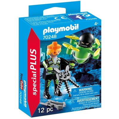 Agente con drone (70248, Playmobil Special Plus) Agente con drone (70248, Playmobil Special Plus)