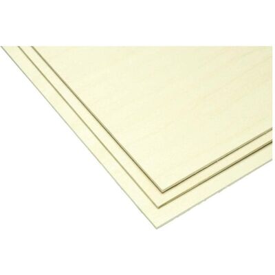 Plywood di betulla Pichler - 900x300x3 mm - 2 lastre - Materiale per modellismo Plywood di betulla Pichler - 900x300x3 mm - 2 lastre - Materiale per modellismo