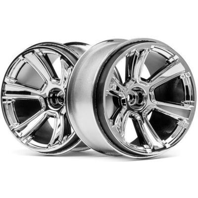 HPI Jumpshot - RUOTA 6-SHOT MT (CROMO/2PCS) HPI Jumpshot - RUOTA 6-SHOT MT (CROMO/2PCS)