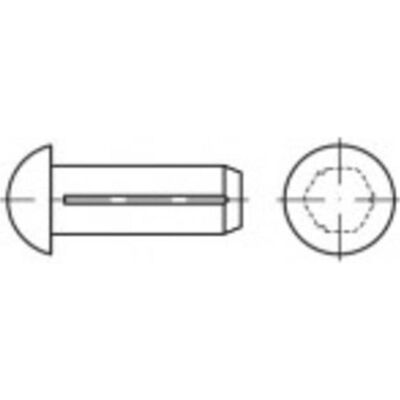Chiodo in acciaio inossidabile TOOLCRAFT TO-5378955 - Testa rotonda - 1,6mm - 100 pezzi Chiodo in acciaio inossidabile TOOLCRAFT TO-5378955 - Testa rotonda - 1,6mm - 100 pezzi
