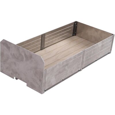 Carson Semirimorchio 1:14 Materiale da costruzione corpo corto f. ZGM Carson Semirimorchio 1:14 Materiale da costruzione corpo corto f. ZGM