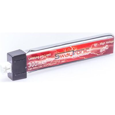 Swaytronic Sway-FPV 1SHV 3.8V 300mAh 60C/120C PH-R2 (300 mAh, 3.80 V) Swaytronic Sway-FPV 1SHV 3.8V 300mAh 60C/120C PH-R2 (300 mAh, 3.80 V)